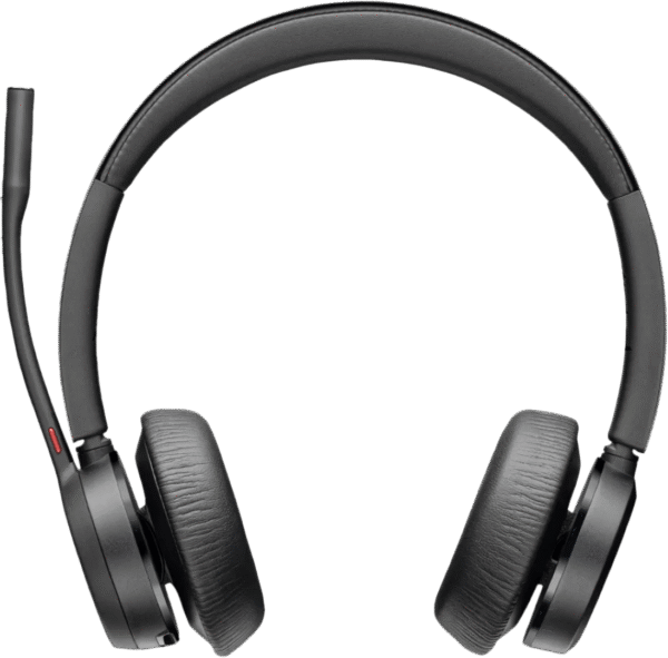 Poly Voyager 4320-M MS Draadloze Office Headset + Oplaadstandaard
