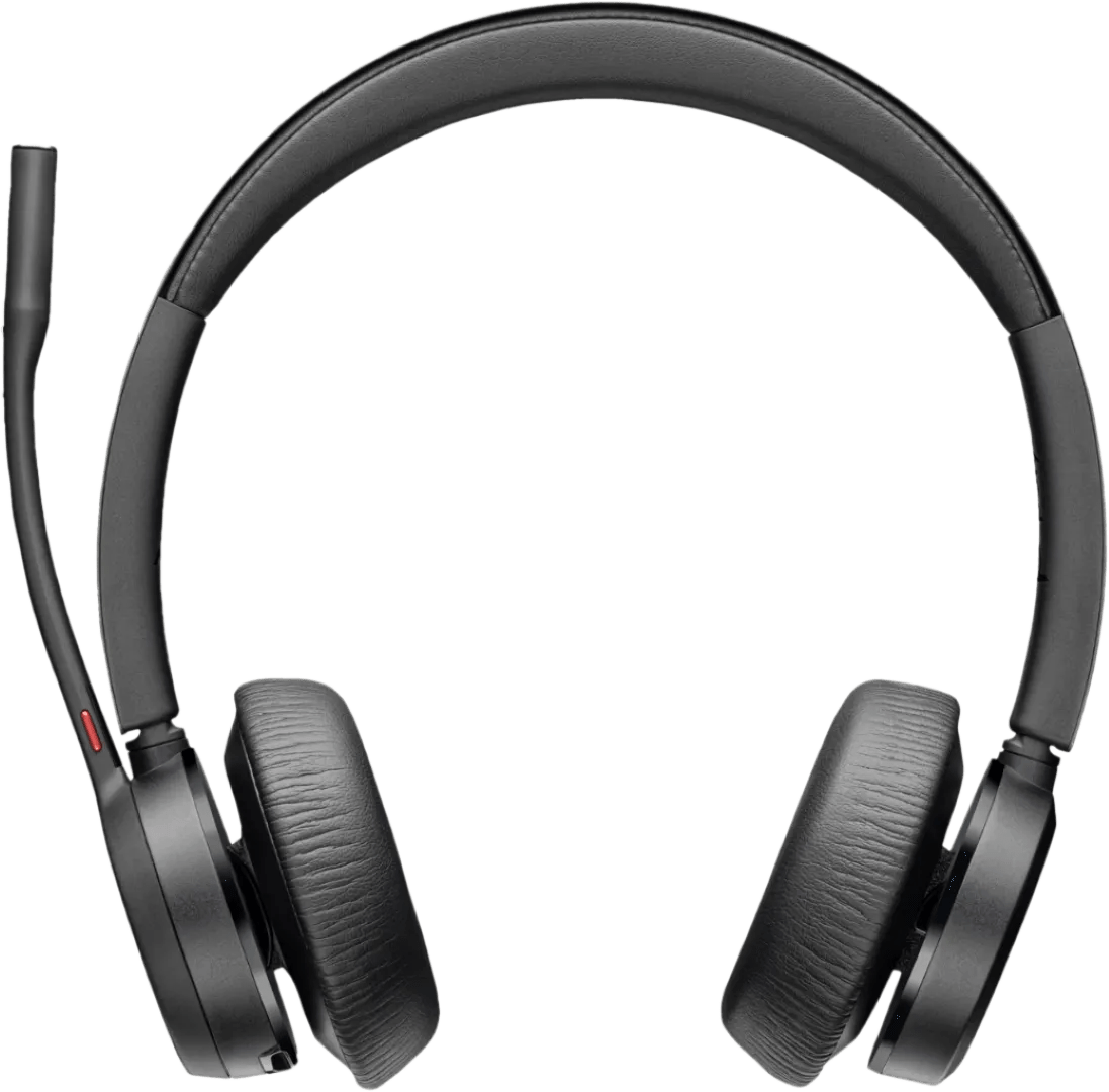 Poly voyager 4320-m ms draadloze office headset + oplaadstandaard 1 Poly voyager 4320-m ms draadloze office headset + oplaadstandaard