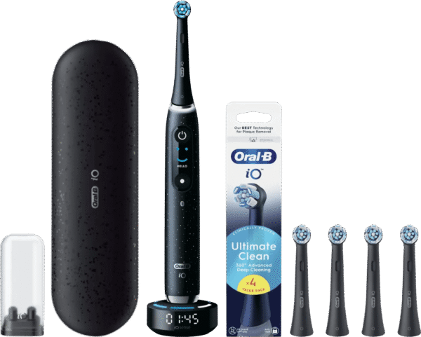 Oral-B iO 10 Zwart Special Edition Value Pack