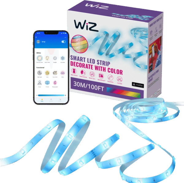 WiZ RGB Lightstrip - Gekleurd Licht - 30 meter