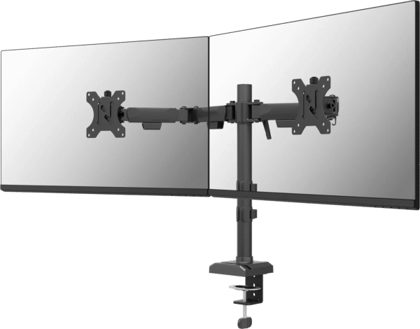 Neomounts NERO DS60-600BL2 Monitorarm Zwart
