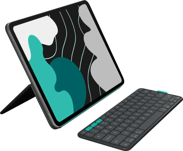 Logitech Flip Folio iPad Pro (2024) / iPad Air (2025) 13 inch Toetsenbord Hoes QWERTY