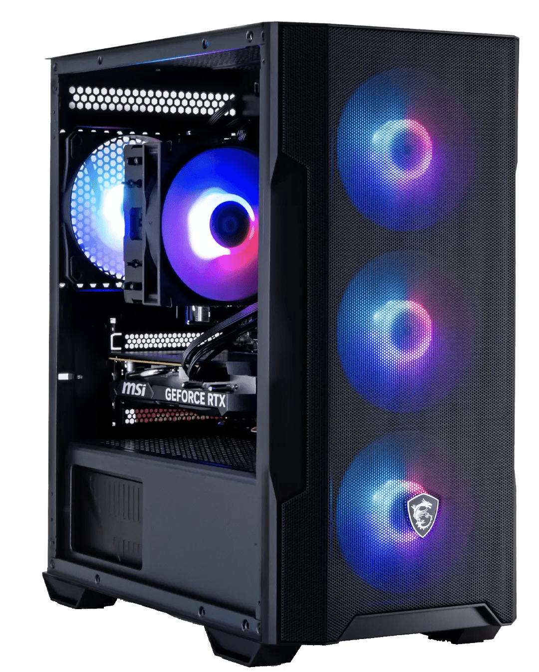 Cobalt x powered by msi - tier 1 - rtx 5060 - ryzen 7 5700x - 32gb - 1tb ssd 1 Cobalt x powered by msi - tier 1 - rtx 5060 - ryzen 7 5700x - 32gb - 1tb ssd