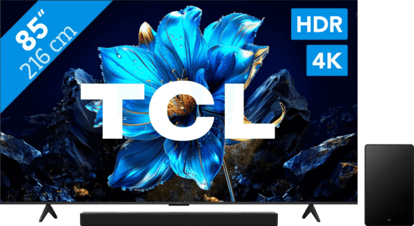 TCL 85" QLED P71K 4K (2025) + TCL Q75H