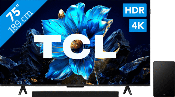 TCL 75" QLED P71K 4K (2025) + TCL Q75H