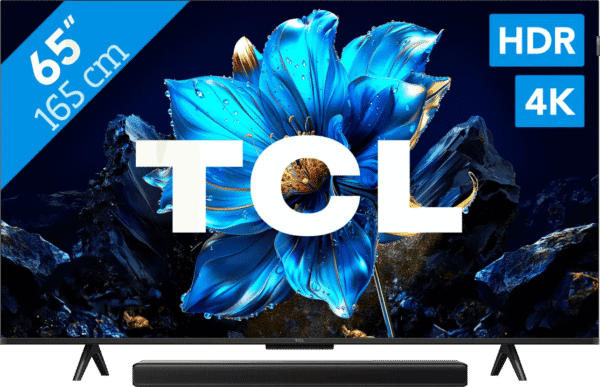 TCL 65" QLED P71K 4K (2025) + TCL S45H 2.0 Soundbar