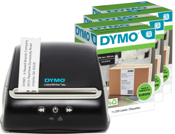 DYMO LabelWriter 5XL + 3 extra labels