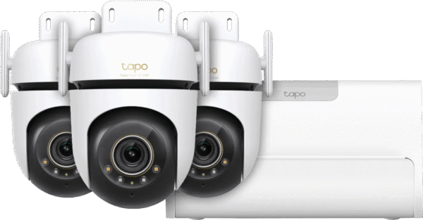 TP-Link Tapo C530WS 3-Pack + H500 Smart HomeBase