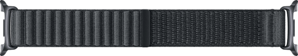 Samsung Galaxy Watch 8 Series Nylon Bandje Donkergrijs S/M