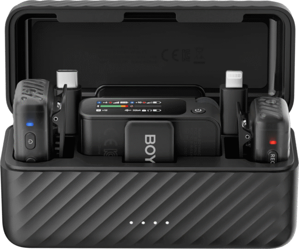 Boya Boyamic 2 + Lavalier Microfoon (2x)