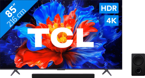 TCL 85" QLED P81K 4K (2025) + TCL Q75H