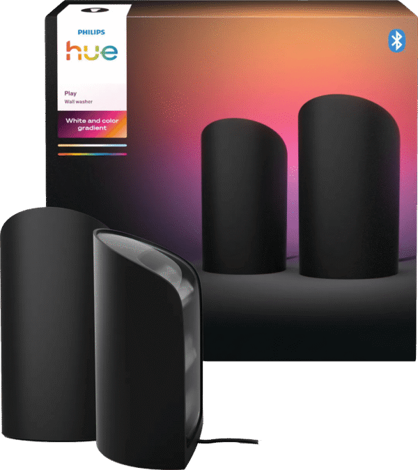 Philips Hue Play Wall Washer Zwart - 2-pack