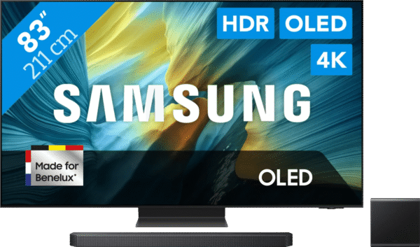 Samsung 83" OLED S95F 4K (2025) + Samsung HW-Q930F (2025)