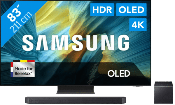 Samsung 83" OLED S95F 4K (2025) + Samsung HW-Q990F (2025)