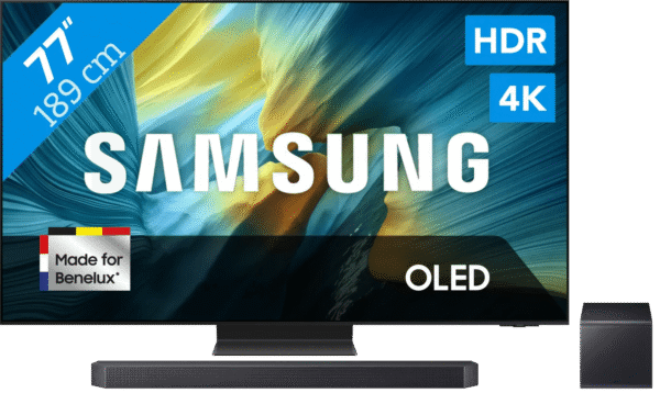 Samsung 77" OLED S95F 4K (2025) + Samsung HW-Q990F (2025)