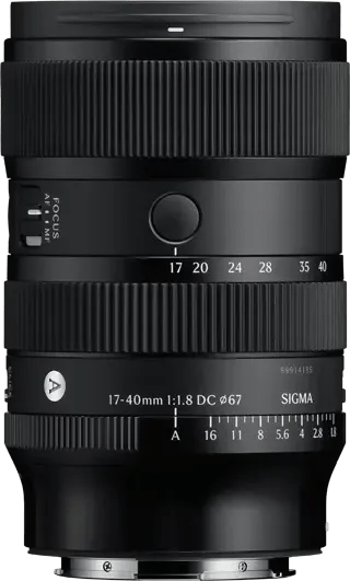 Sigma 17-40mm f/1.8 DC Art Sony E-mount