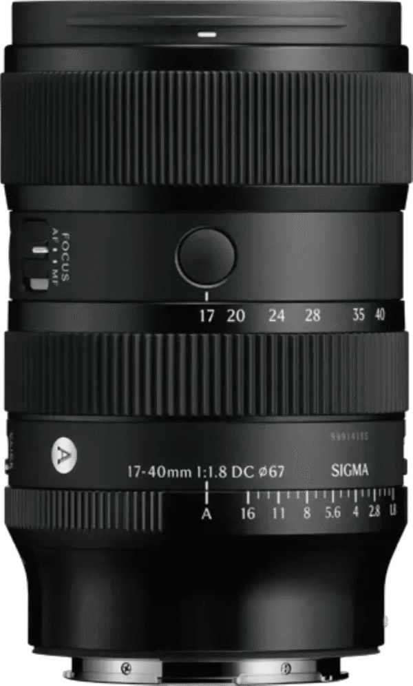Sigma 17-40mm f/1.8 DC Art Canon RF-mount