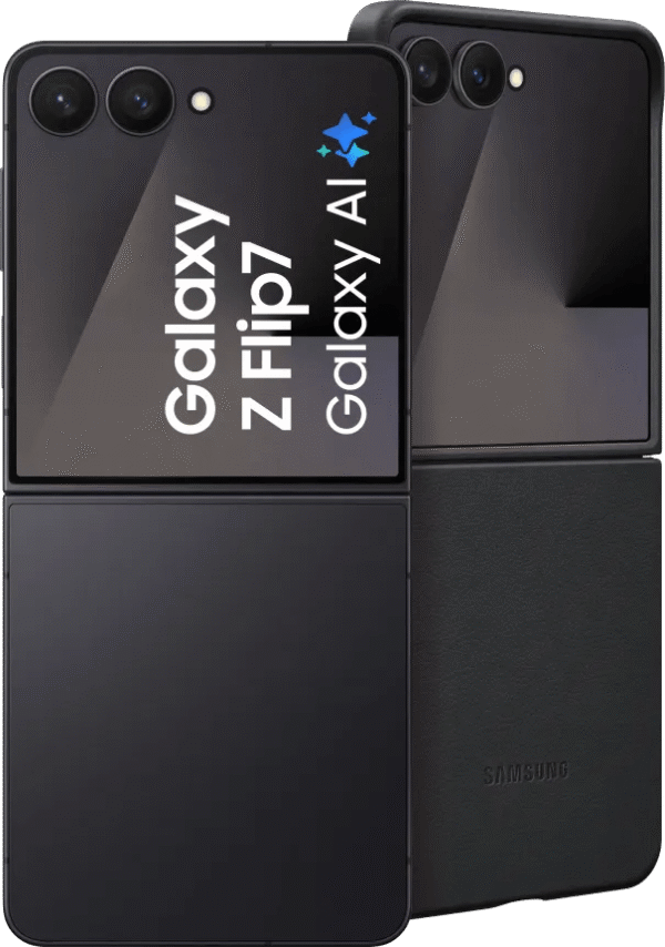 Samsung Galaxy Z Flip 7 256GB Zwart 5G + Samsung Kindsuit Back Cover Zwart