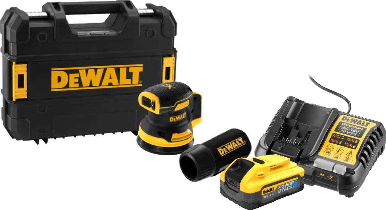 Dewalt dcw210nt-xj 5,0 ah powerstack accu starterspakket 1 Dewalt dcw210nt-xj 5