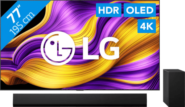 LG 77" OLED EVO G55 4K (2025) + LG DSG10TY