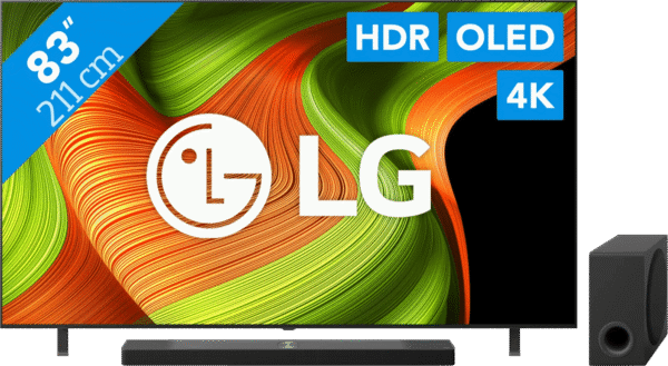 LG 83" OLED B56 4K (2025) + LG DS95TR