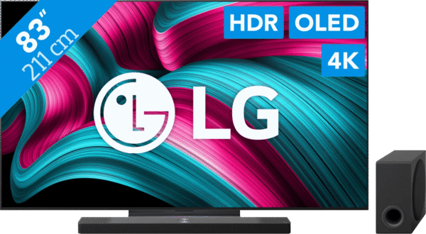 LG 83" OLED EVO C54 4K (2025) + LG DS95TR
