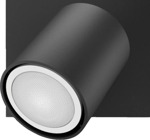 Philips Hue Runner opbouwspot White Ambiance - 1 Spots - Zwart + Dimmer
