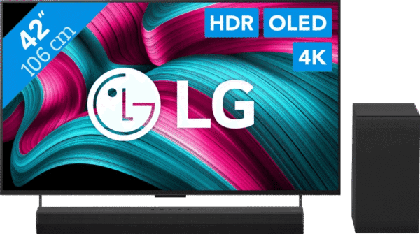 LG 42" OLED EVO C54 4K (2025) + LG DS40T