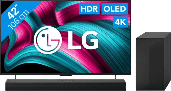 LG 42" OLED EVO C54 4K (2025) + LG DS60TR