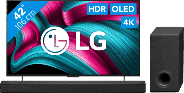 LG 42" OLED EVO C54 4K (2025) + LG DS80TR