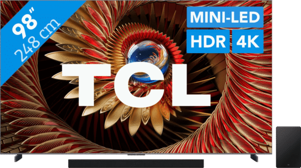 TCL 98" QD Mini-led C81K 4K (2025) + TCL Q75H