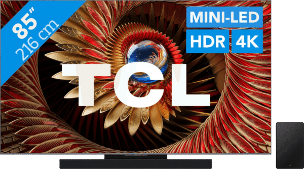TCL 85" QD Mini-led C81K 4K (2025) + TCL Q75H