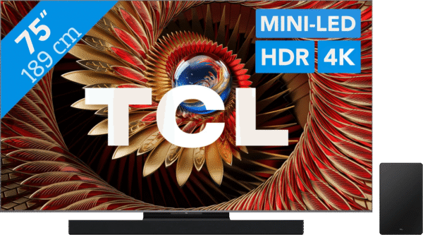 TCL 75" QD Mini-led C81K 4K (2025) + TCL Q75H
