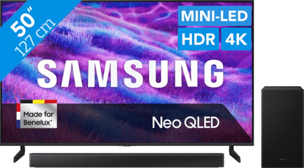 Samsung 50" Neo QLED QN82F 4K (2025) + Samsung HW-B66CF (2025)