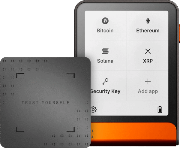 Ledger Flex Orange incl. Recovery Key