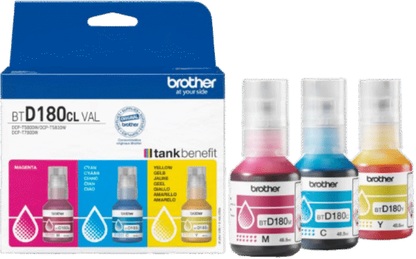 Brother BT-D180 Inktfles Combo Pack Kleur