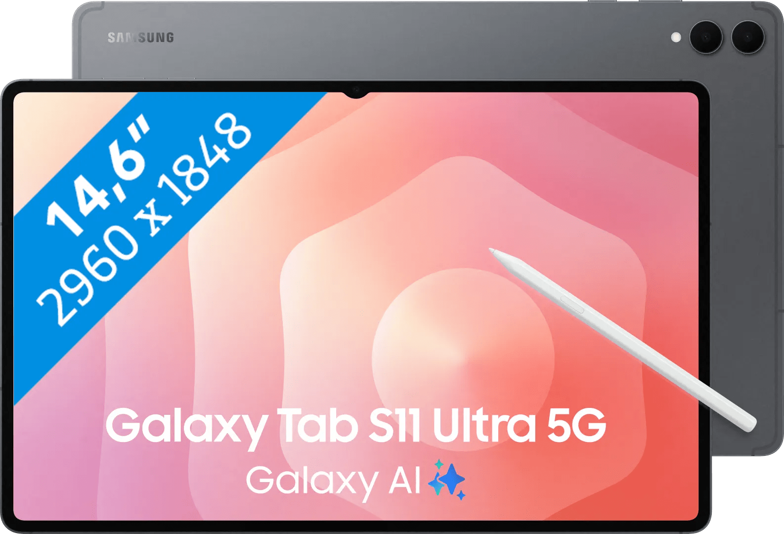 Samsung galaxy tab s11 ultra 14,6 inch 1tb wifi + 5g grijs 1 Samsung galaxy tab s11 ultra 14