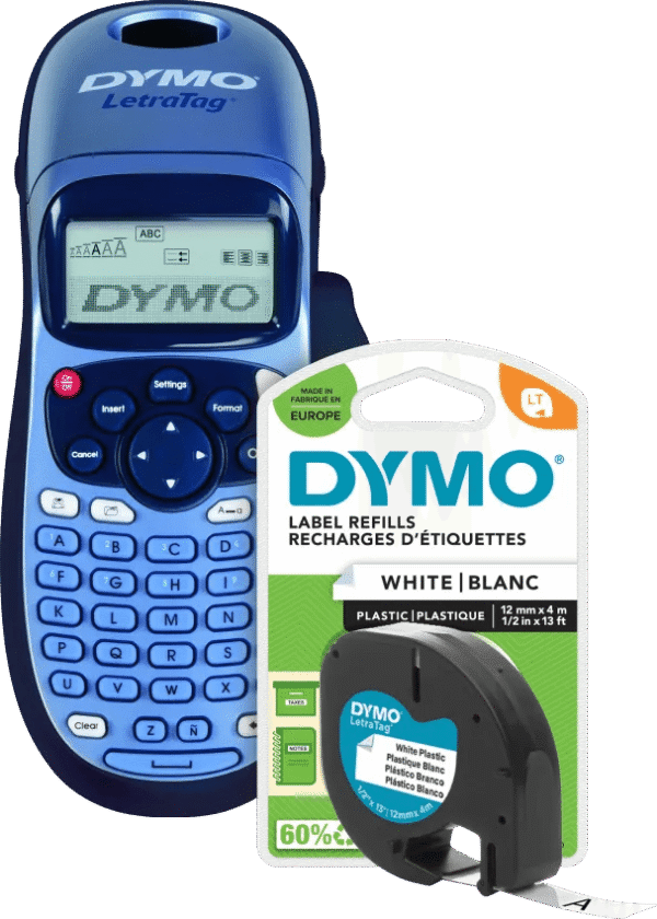 DYMO LetraTag LT-100H + 1 extra label