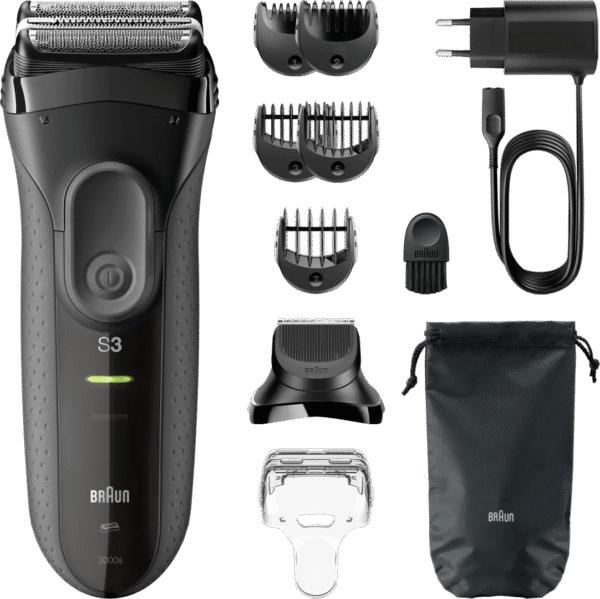 Braun Series 3+ 3000BT Grijs