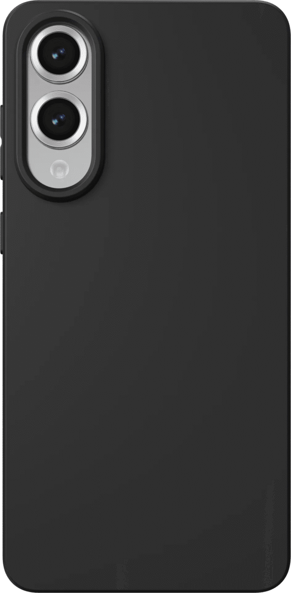 Just in Case Soft Design Samsung Galaxy S25 Edge Back Cover Zwart