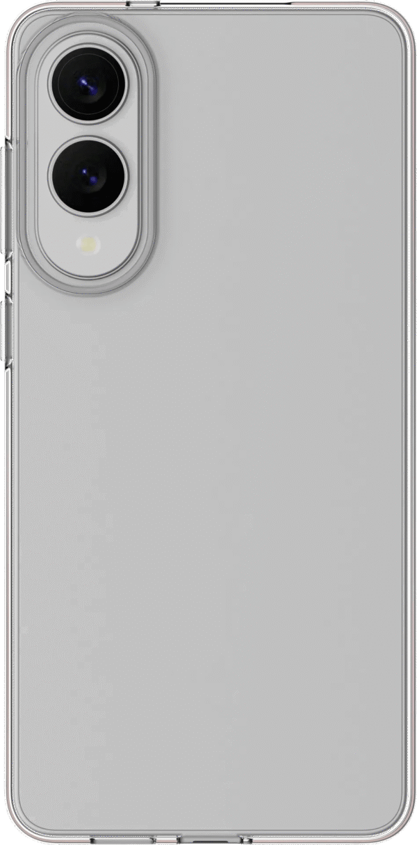 Just in Case Soft Design Samsung Galaxy S25 Edge Back Cover Transparant