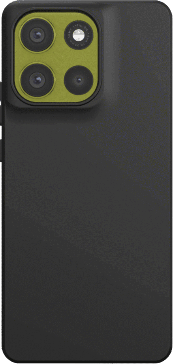 Just in Case Soft Design Motorola Moto G86 Back Cover Zwart
