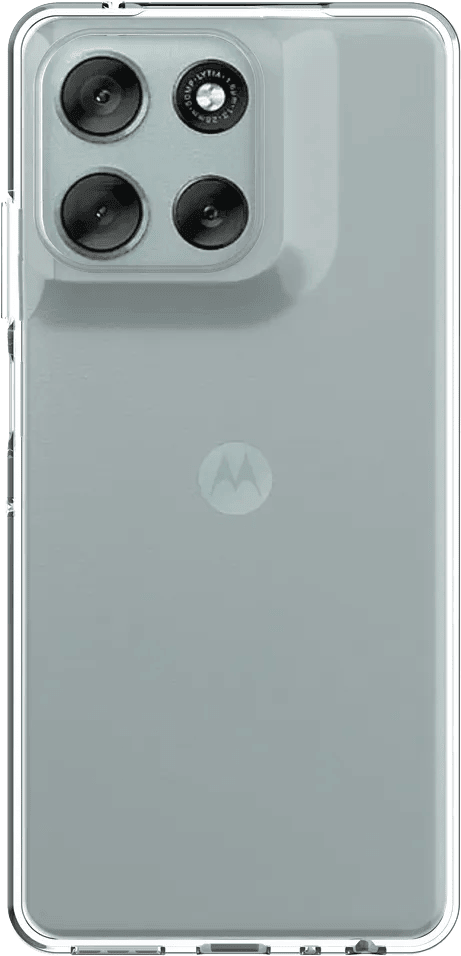 Just in Case Soft Design Motorola Moto G56 Back Cover Transparant