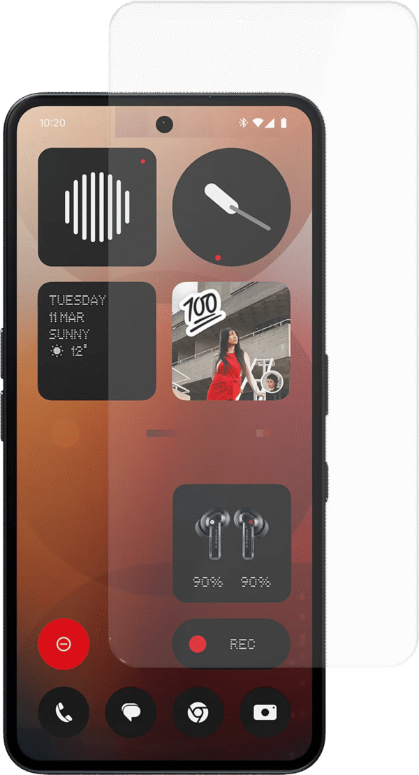 Just In Case Tempered Glass Nothing Phone (3) Screenprotector