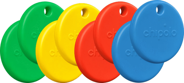 Chipolo POP 8-Pack Rood