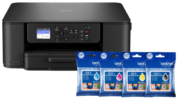 Brother DCP-J1310DW + 1 set extra cartridges