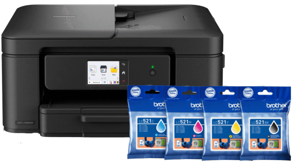 Brother DCP-J1460DW + 1 set extra cartridges