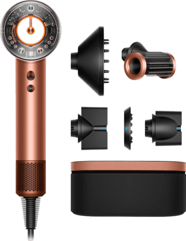 Dyson Supersonic Nural Straight + Wavy Limited Edition Amber Silk