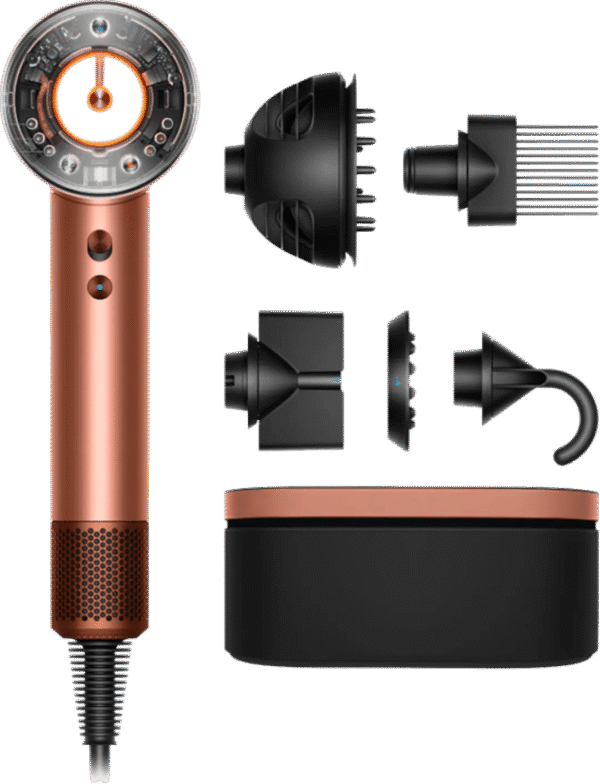 Dyson Supersonic Nural Curly + Coily Limited Edition Amber Silk