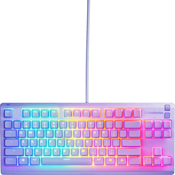 SteelSeries Apex 3 TKL Lavendel Qwerty